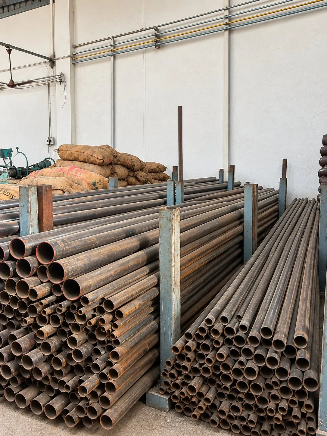 MS pipe stock
